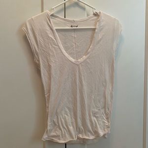 free people white short sleeve